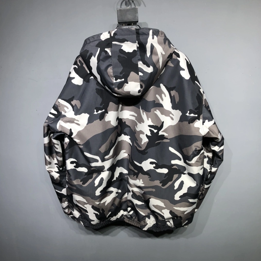 Gemini- 218593i16 Camo Ski Parka cotton nylon oversized item:E-F480A0504