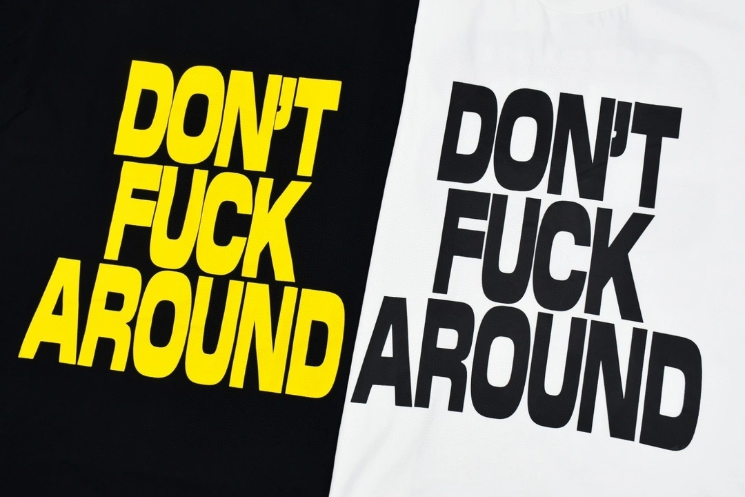 Gemini- 22FW Don't Fuck Around Tee 2colour item:D-F377C0513-2