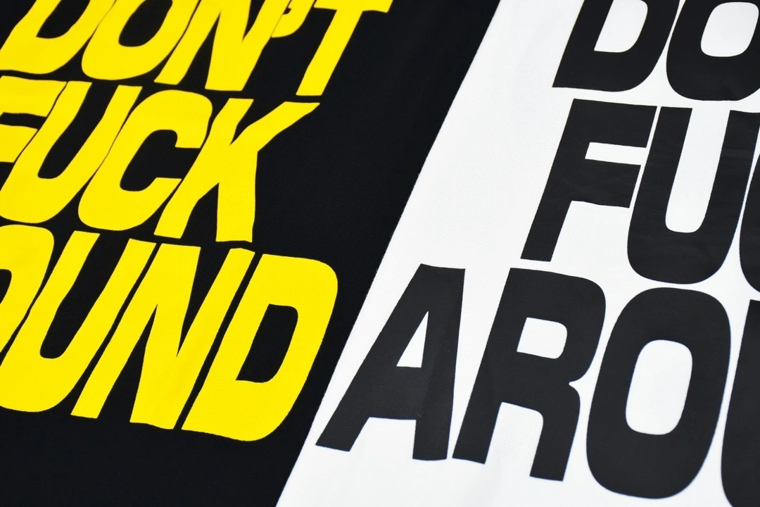 Gemini- 22FW Don't Fuck Around Tee 2colour item:D-F377C0513-2