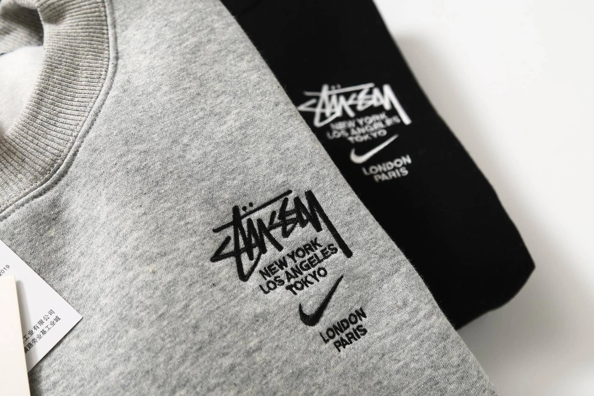 &Gemini- 23SS embroidery logo oversized 2Colour item:C-F125K0236-2