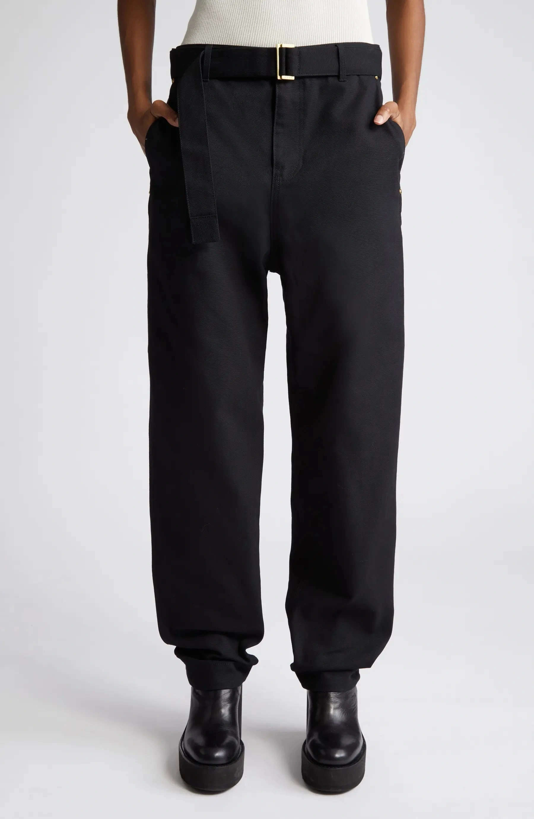 &Gemini- 31rh1 x Sacai Canvas Pants 2Colour item:E-F402H0505-2