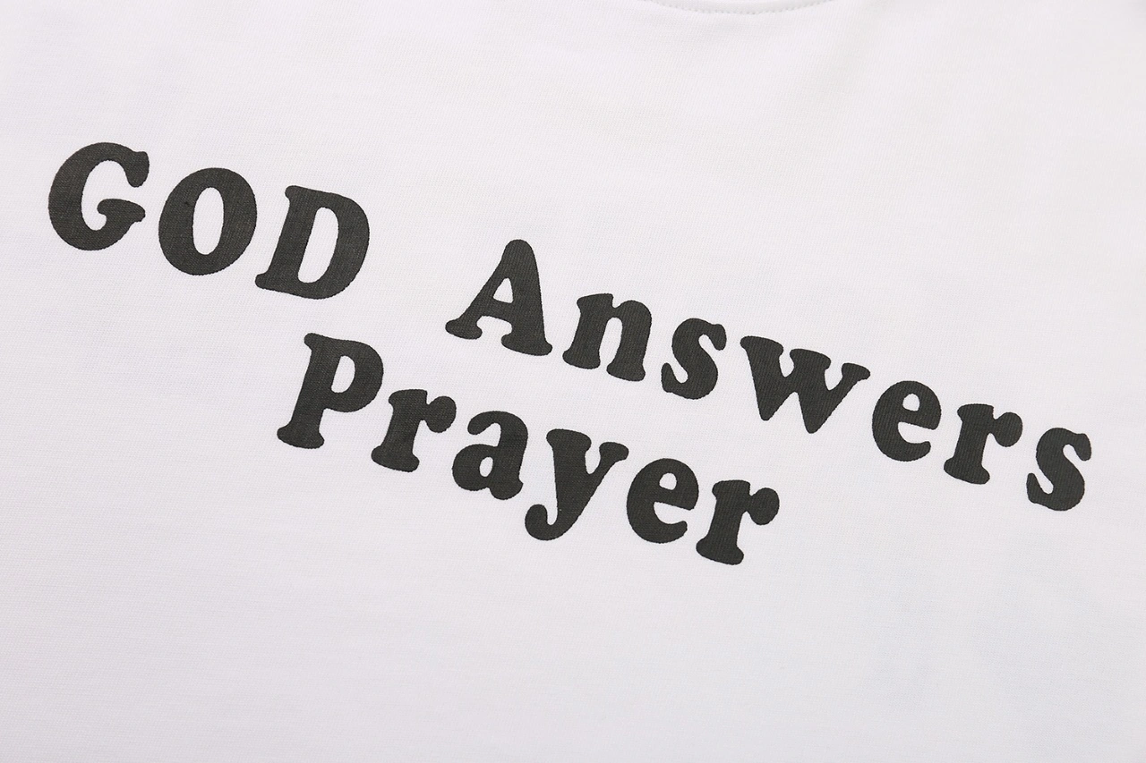 Gemini- 61885ry God Answers Prayer Tee 2Colour item:E-F125E0514-2
