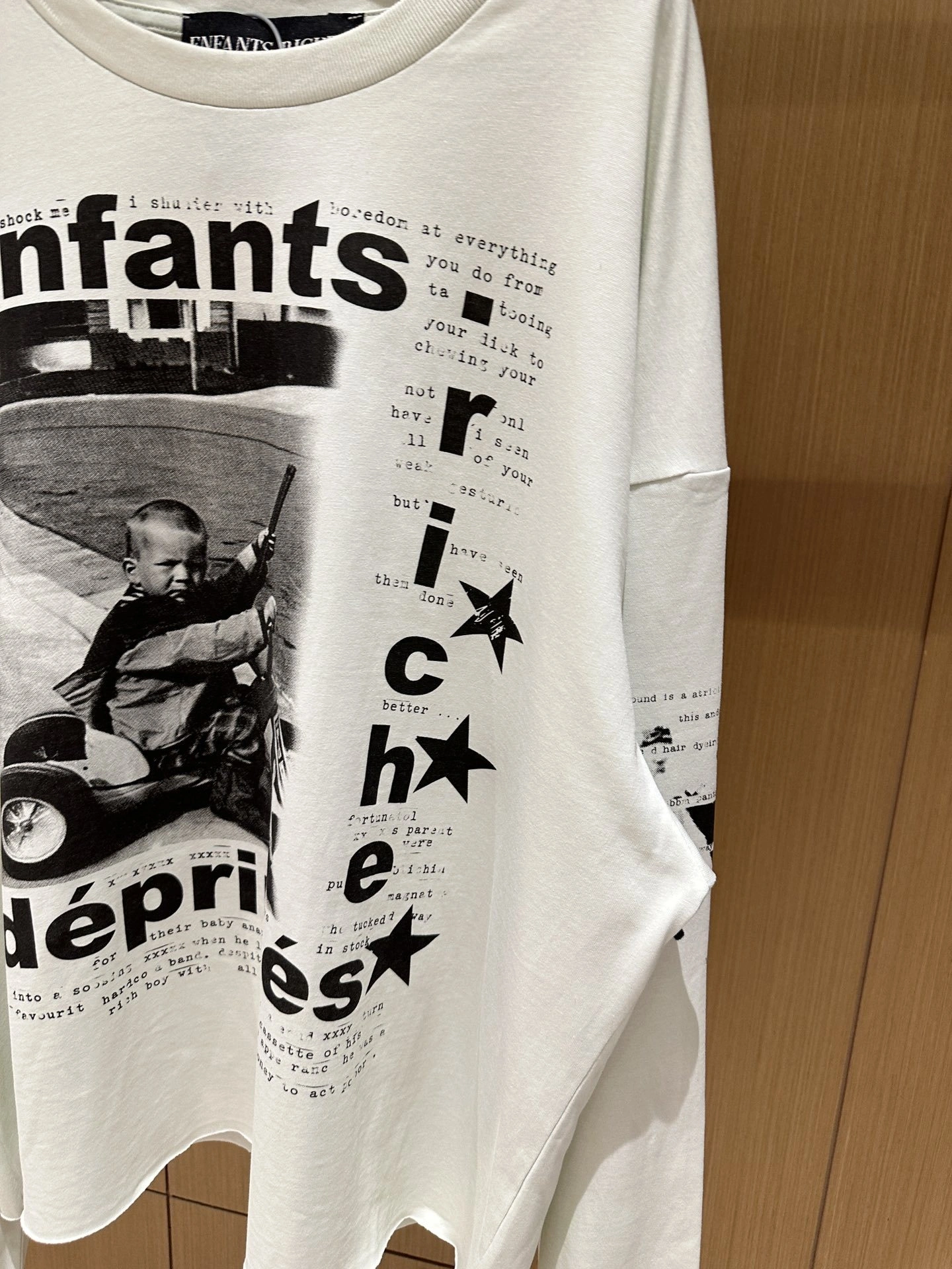 Gemini- ERD cotton oversized item:D-F125K1604