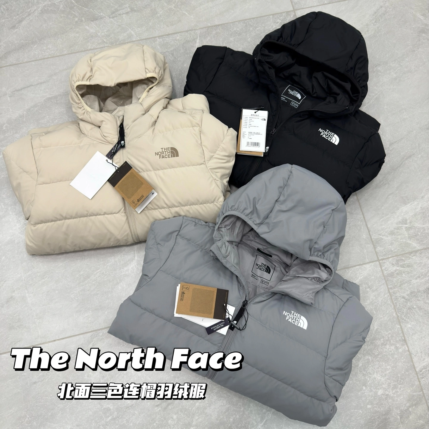Gemini- F135 Down jacket goose down 3colour item:E-F110J2423-3