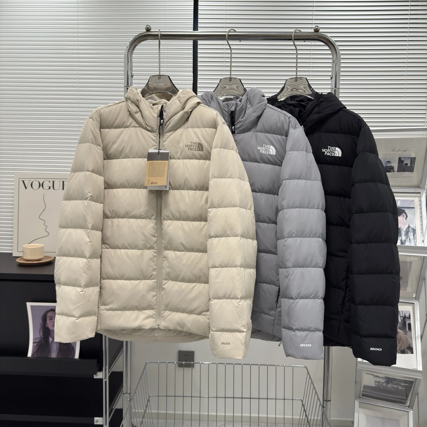 Gemini- F135 Down jacket goose down 3colour item:E-F110J2423-3