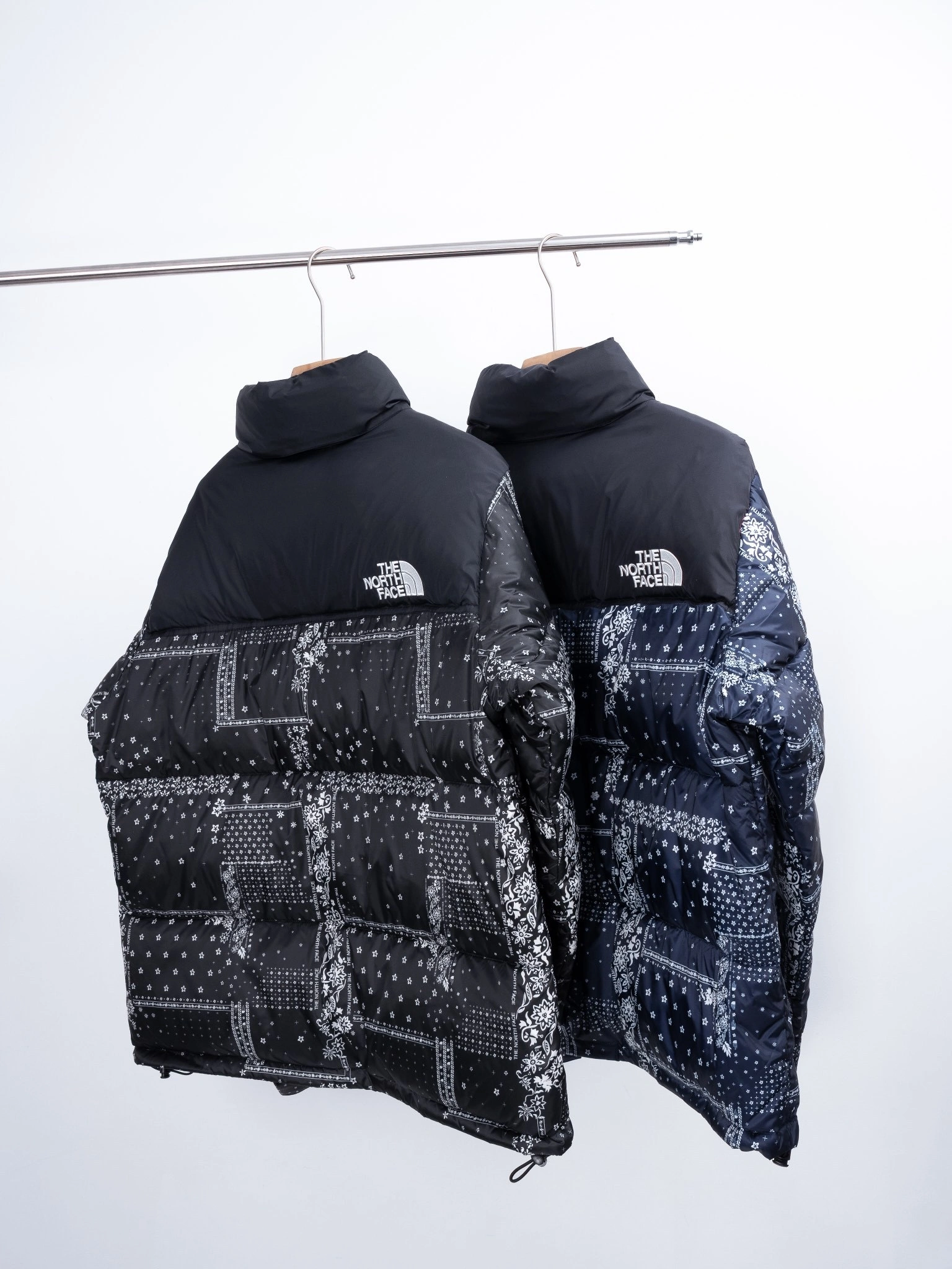 Gemini- F135 Retro Nuptse embroideryLogo Down Jacket 2Colour item:D-F110J5853-2