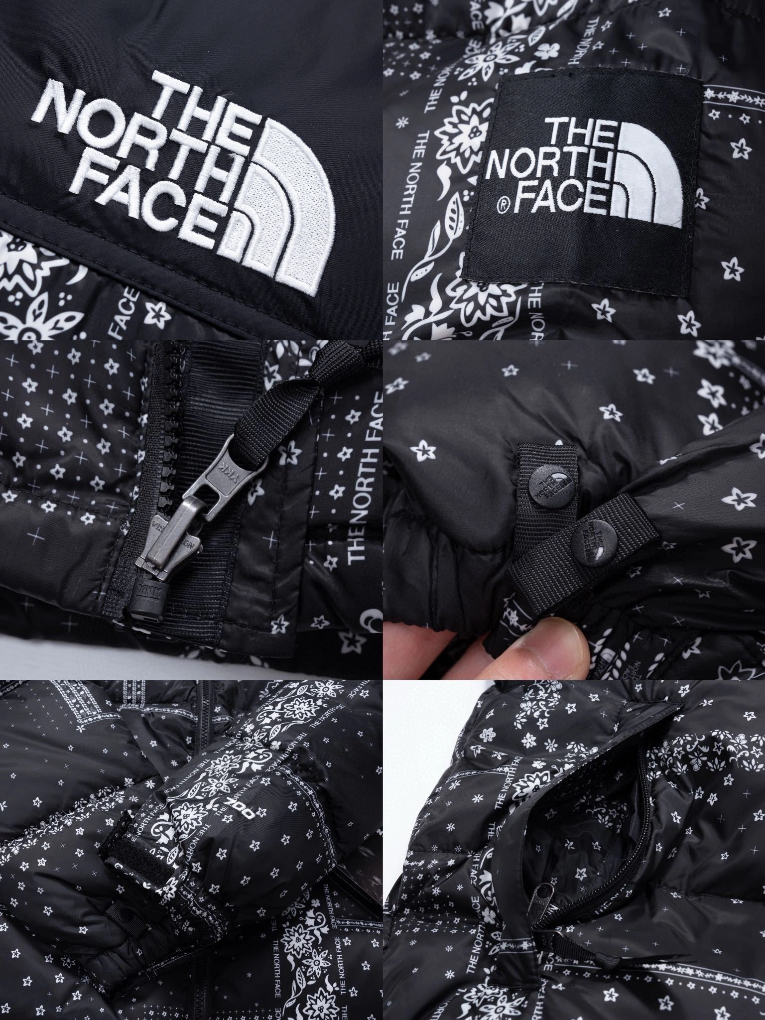 Gemini- F135 Retro Nuptse embroideryLogo Down Jacket 2Colour item:D-F110J5853-2
