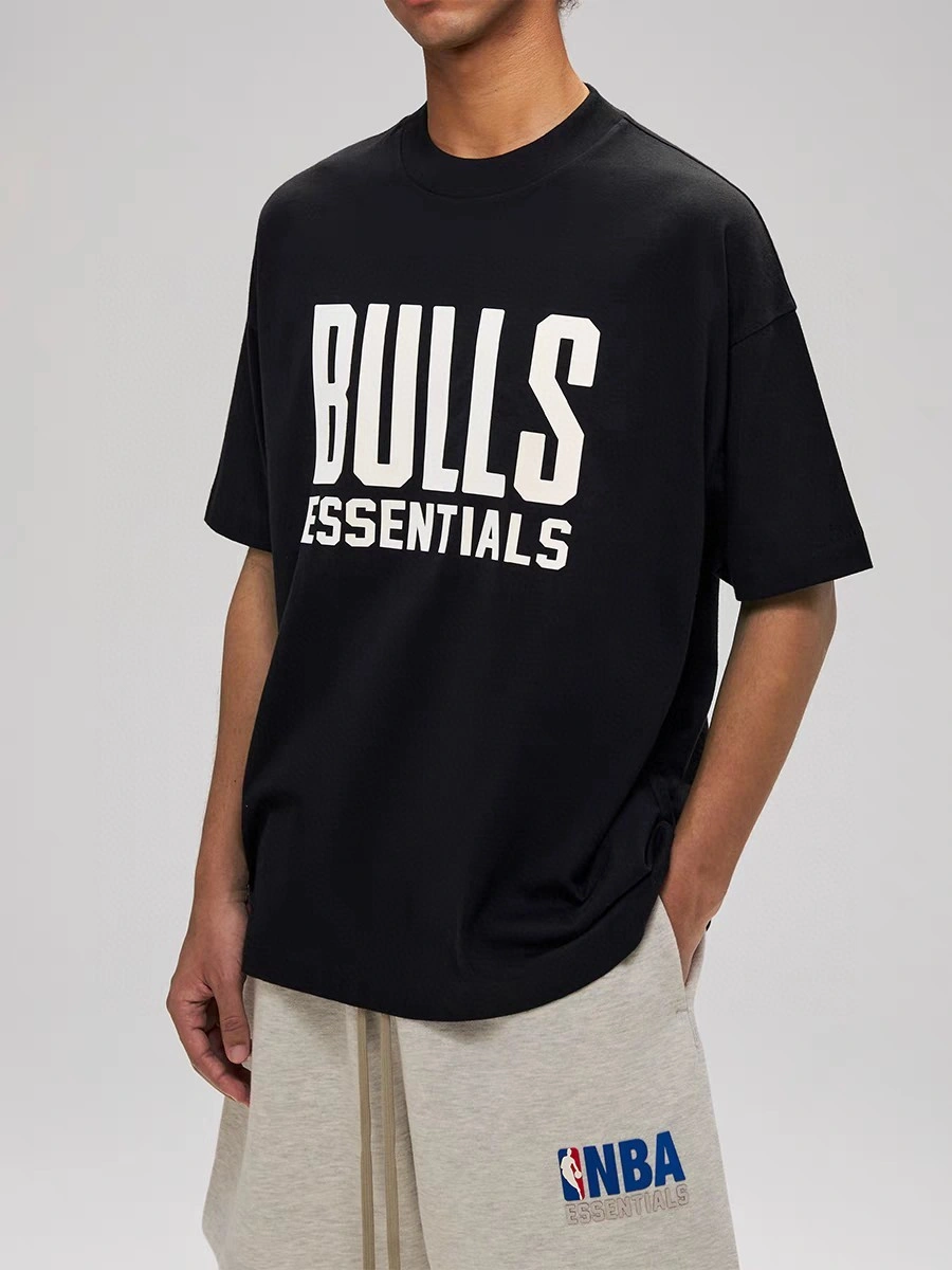 Gemini- FO6 5ss59 Essentials Bulls Tee Cotton item:E-F237C1840