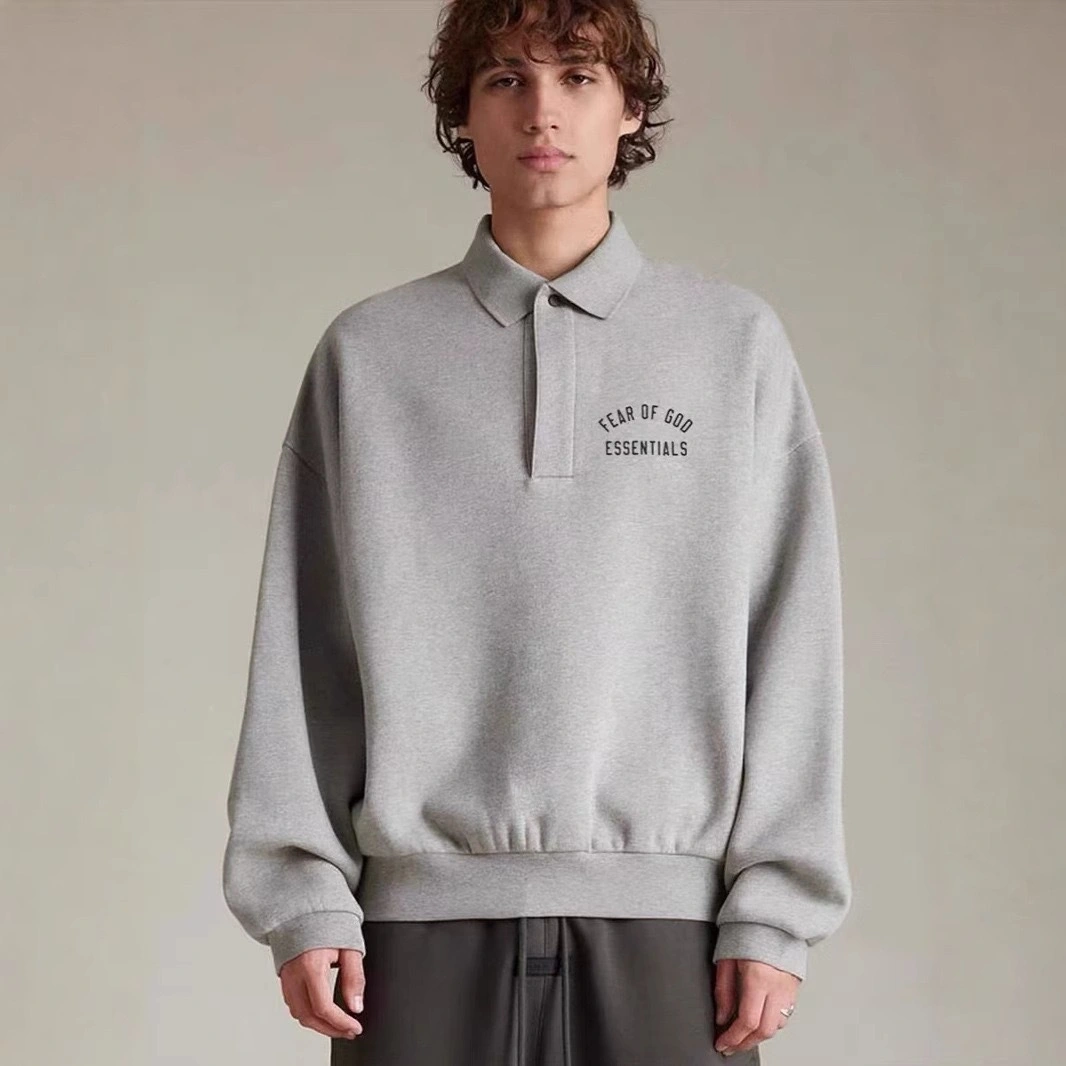 Gemini- FO6 5ss59 Fleece-lined POLO oversized 3colour item:E-FL00I0205-3