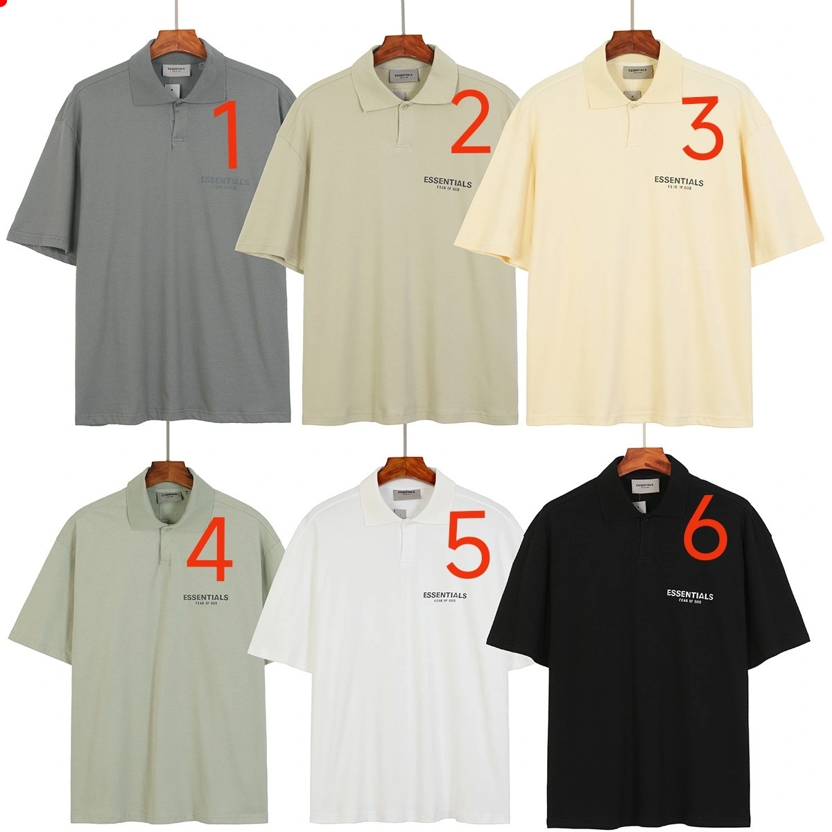 Gemini- FO6 5ss59 POLO oversized 6Colour item:E-F000J3825-6