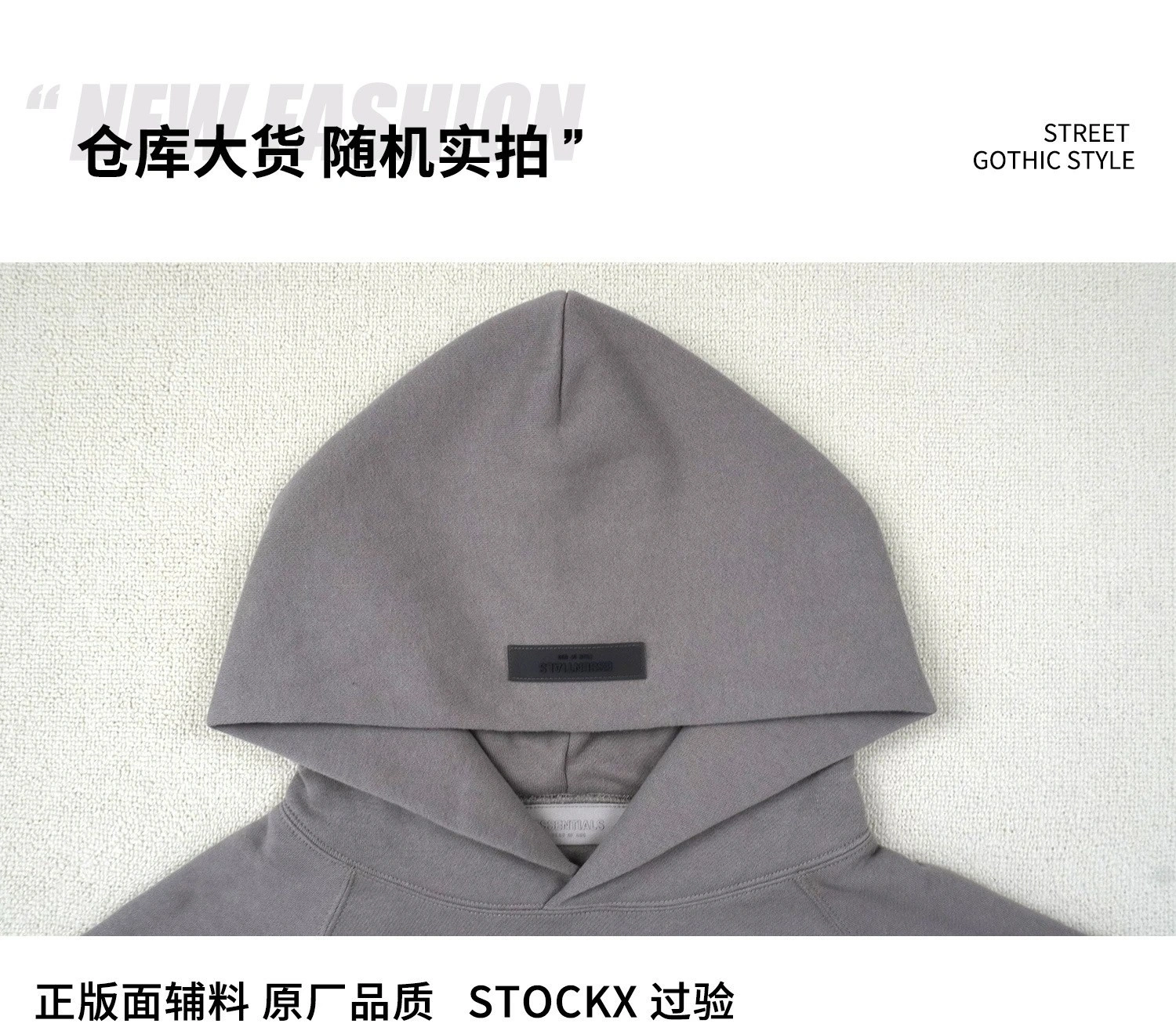 &Gemini- FO6 5ss59 SS22 hoodie oversized 2colour item:D-FL00L2335-2
