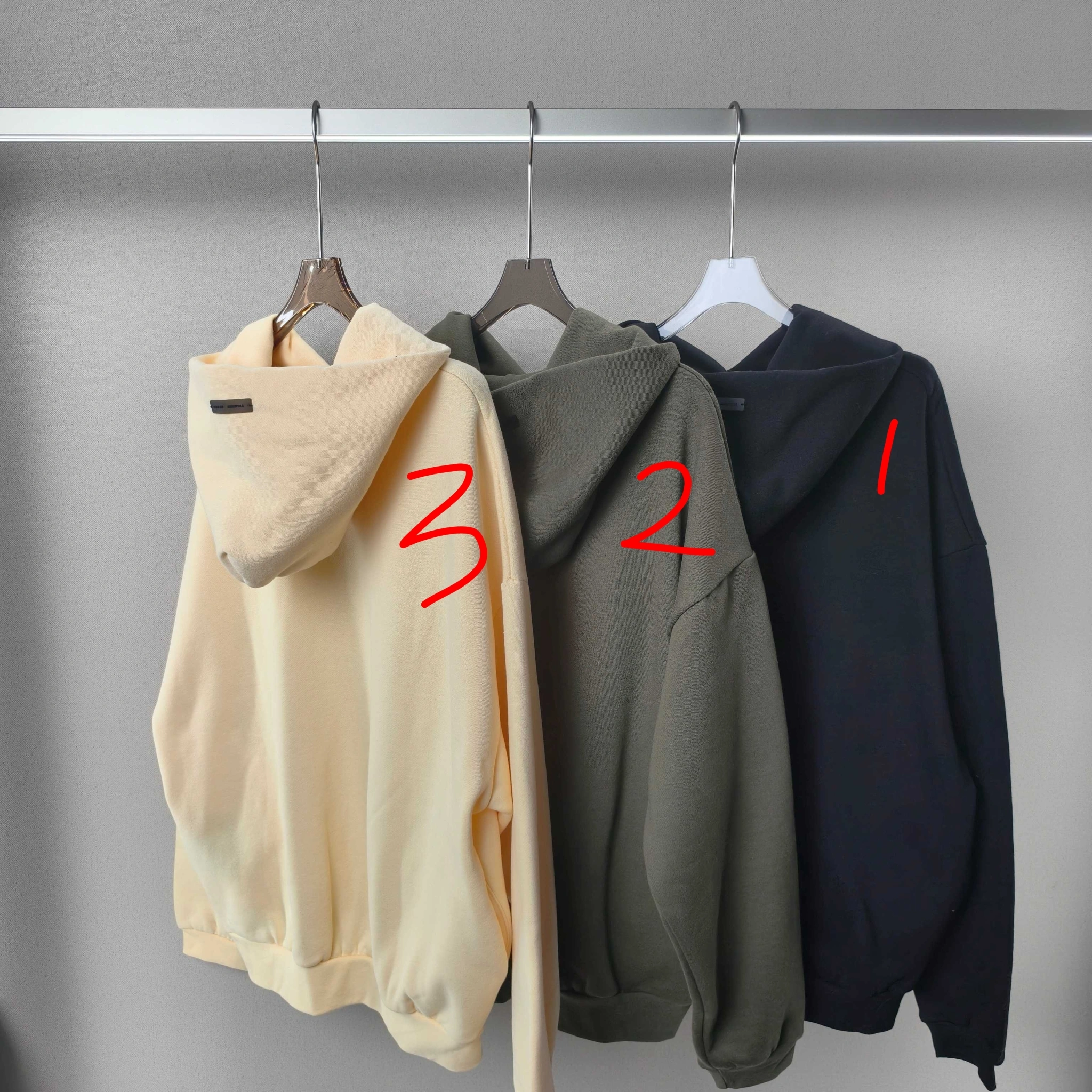 Gemini- FO6 5ss59 fleec oversized 3colour item:E-F110L1111-3F