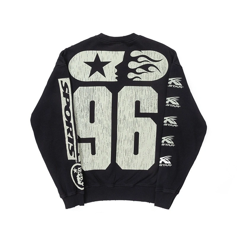 Gemini- H588st1r Studios Sports 96 Crewneck Hoodie24 oversized item:E-FL00I0214