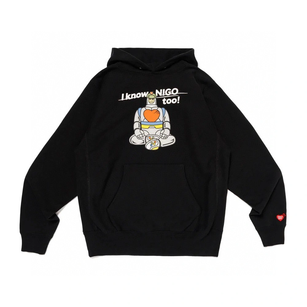 Gemini- Hu719 × I KNOW NIGO TOO HEAVYWEIGHT HOODIE 2colour item:D-F402K2603-2