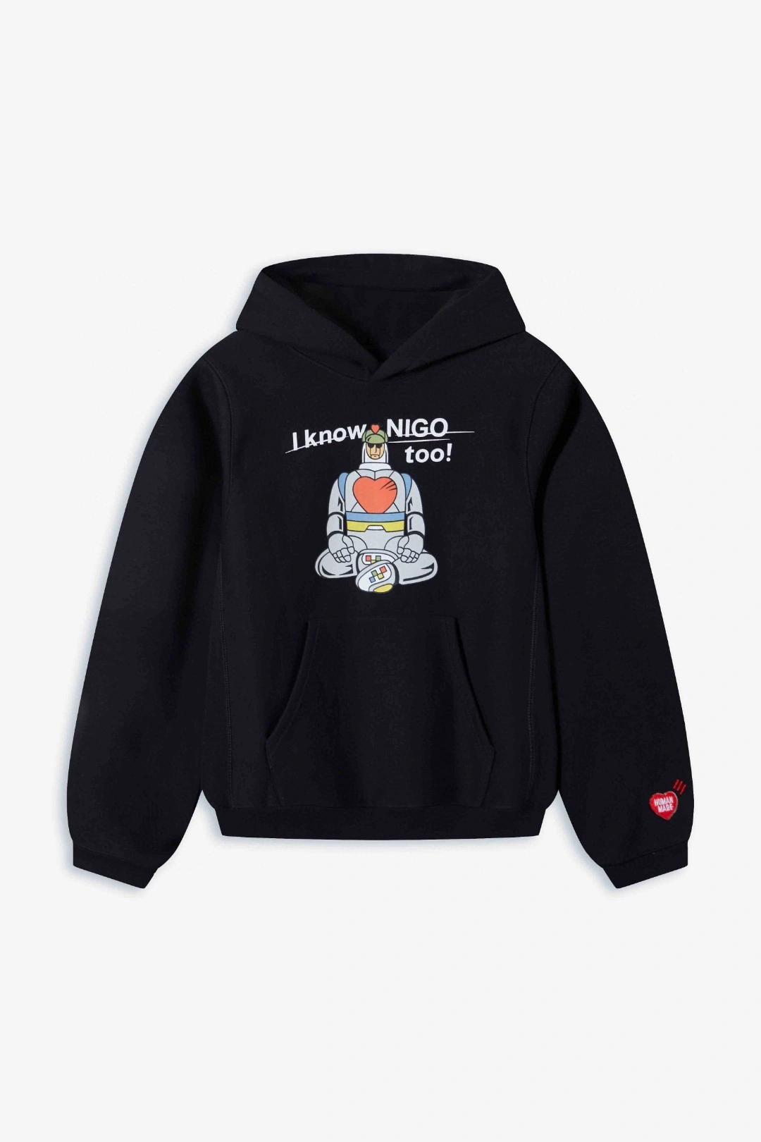 Gemini- Hu719 × I KNOW NIGO TOO HEAVYWEIGHT HOODIE 2colour item:D-F402K2603-2