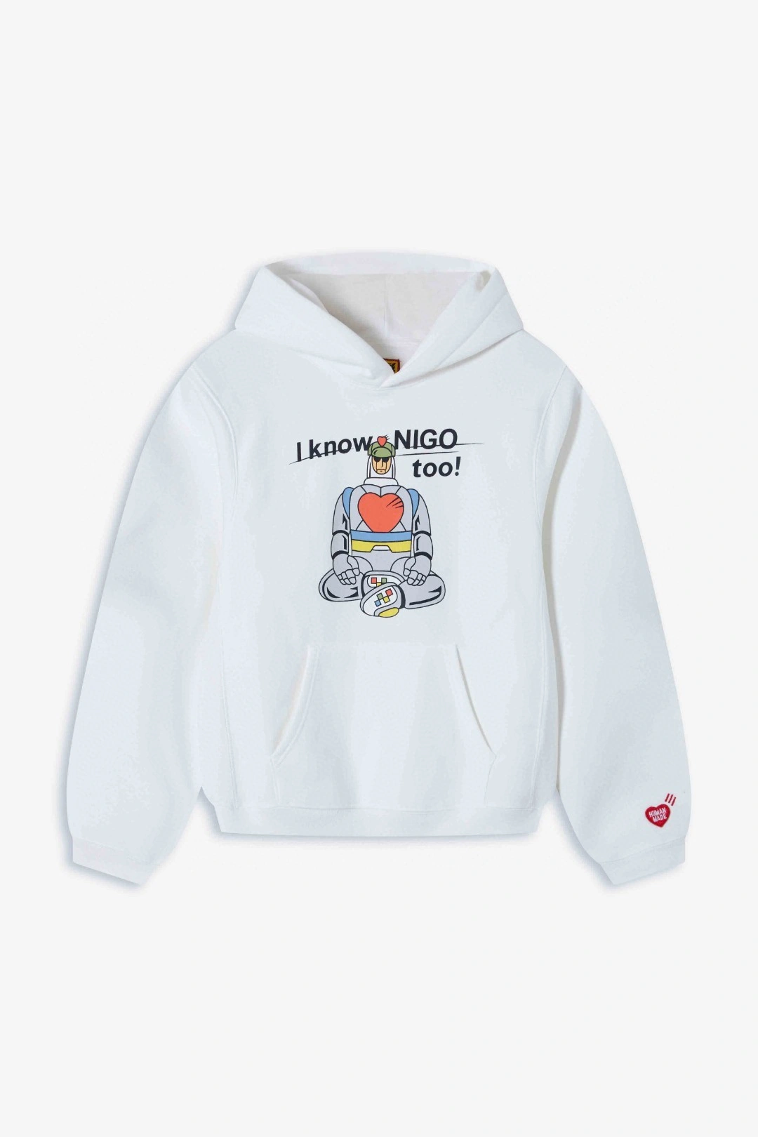 Gemini- Hu719 × I KNOW NIGO TOO HEAVYWEIGHT HOODIE 2colour item:D-F402K2603-2