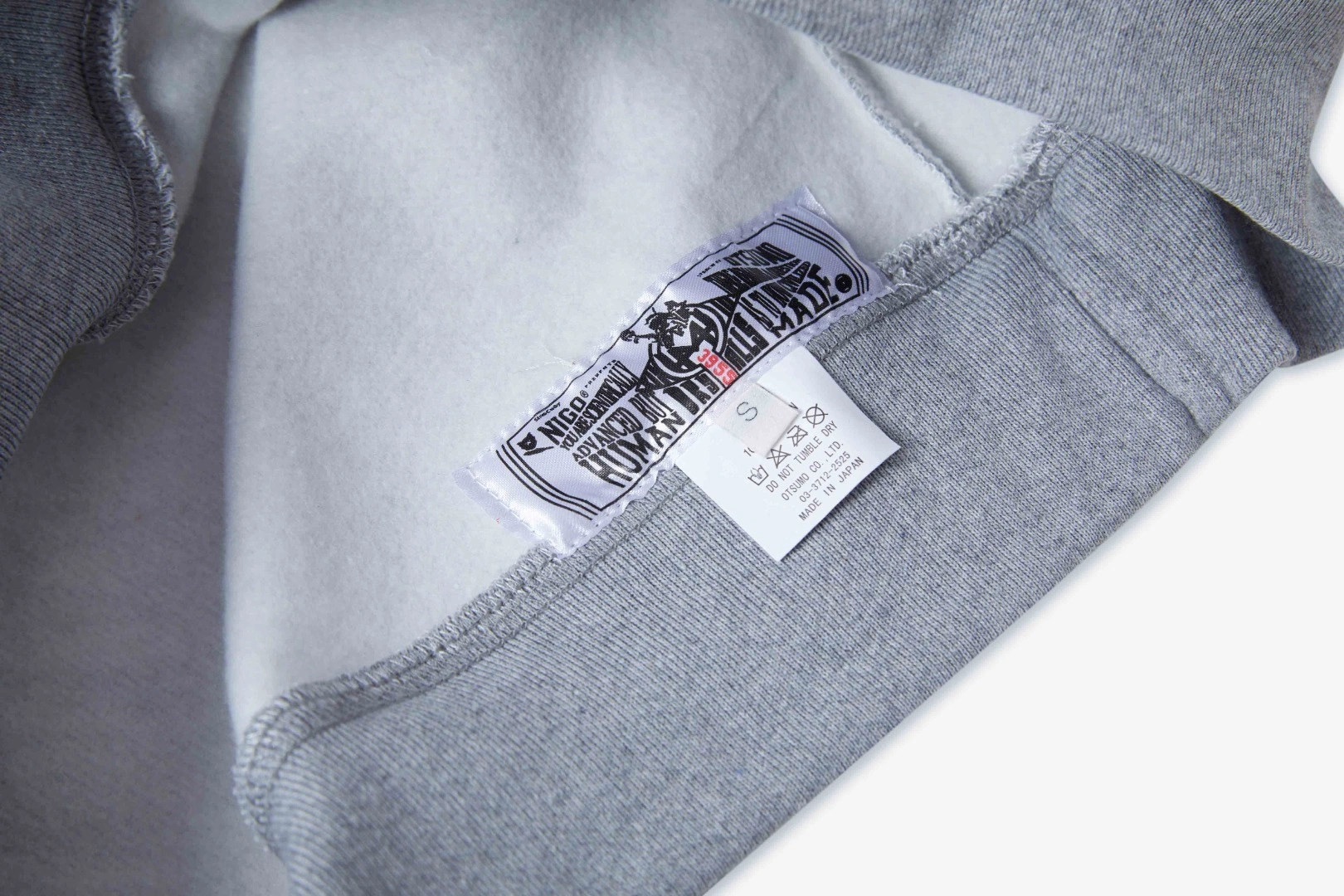 Gemini- Hu719 HEART SWEAT HOODIE oversized 3colour item:D-F402K2605-3