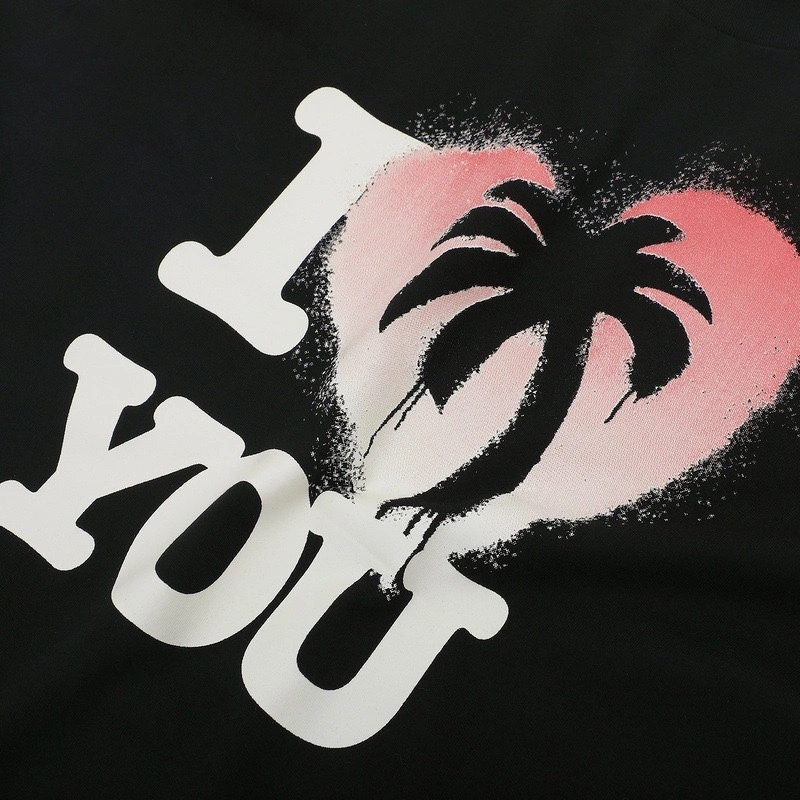Gemini- I love you cotton oversized 2Colour item:C-FL10H1346-2