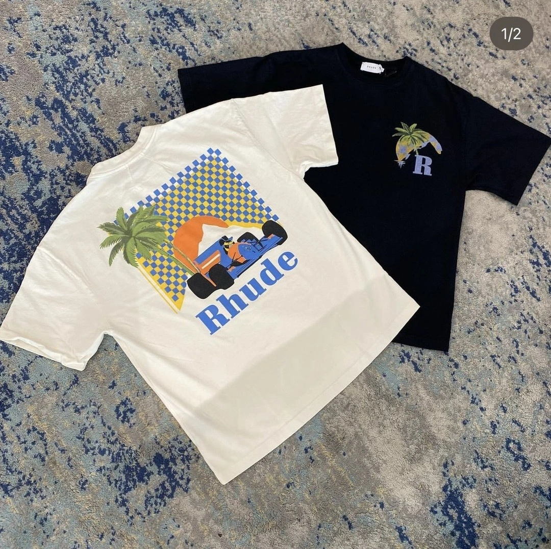 &Gemini- Moonlight Tropics T-shirt 2Colour item:C-F021C1504-2