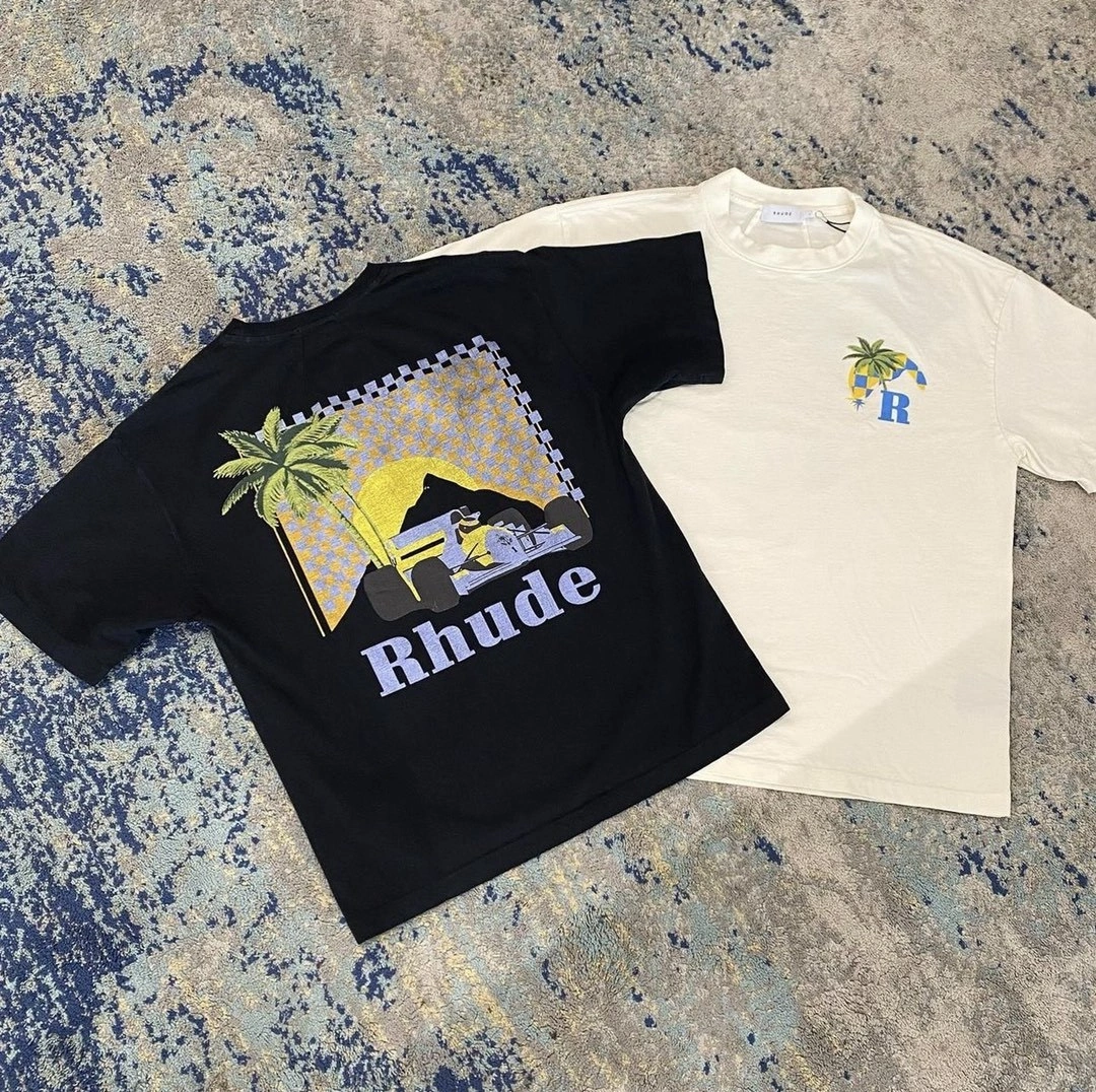 &Gemini- Moonlight Tropics T-shirt 2Colour item:C-F021C1504-2