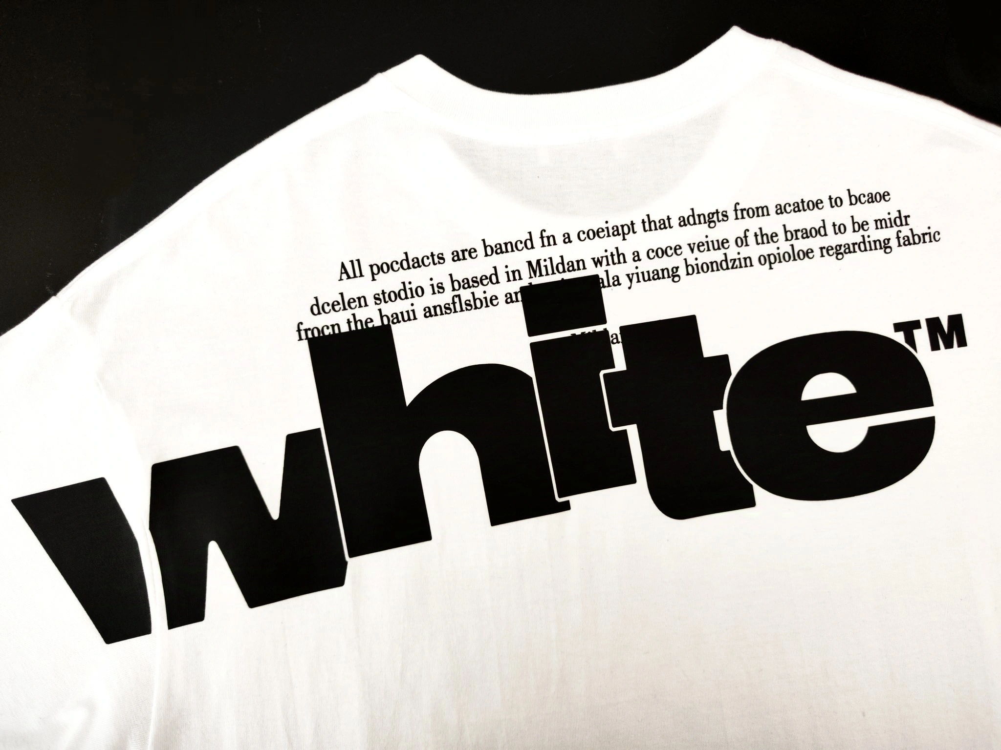 Gemini- Off Whit5 T shirt 2Colour item:E-FL29E1510-2