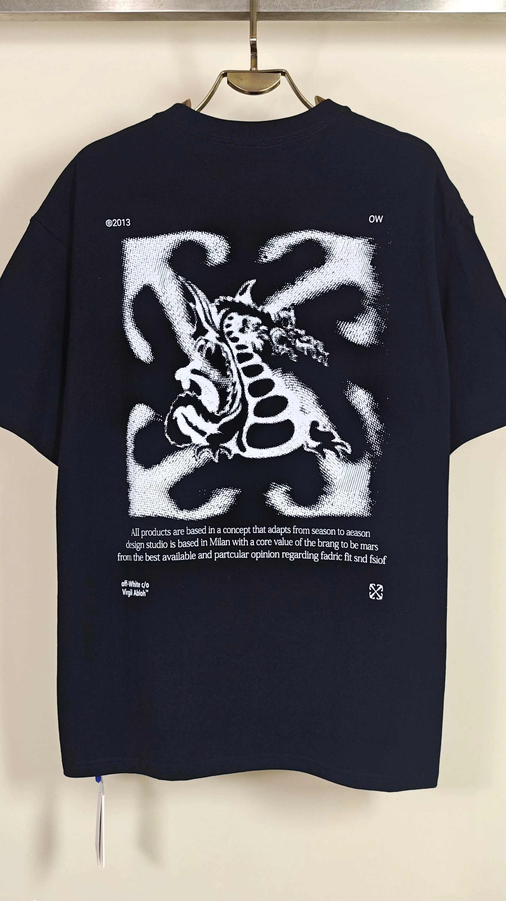 Gemini- Off Whit5 T shirt 2Colour item:E-FL29E1512-2
