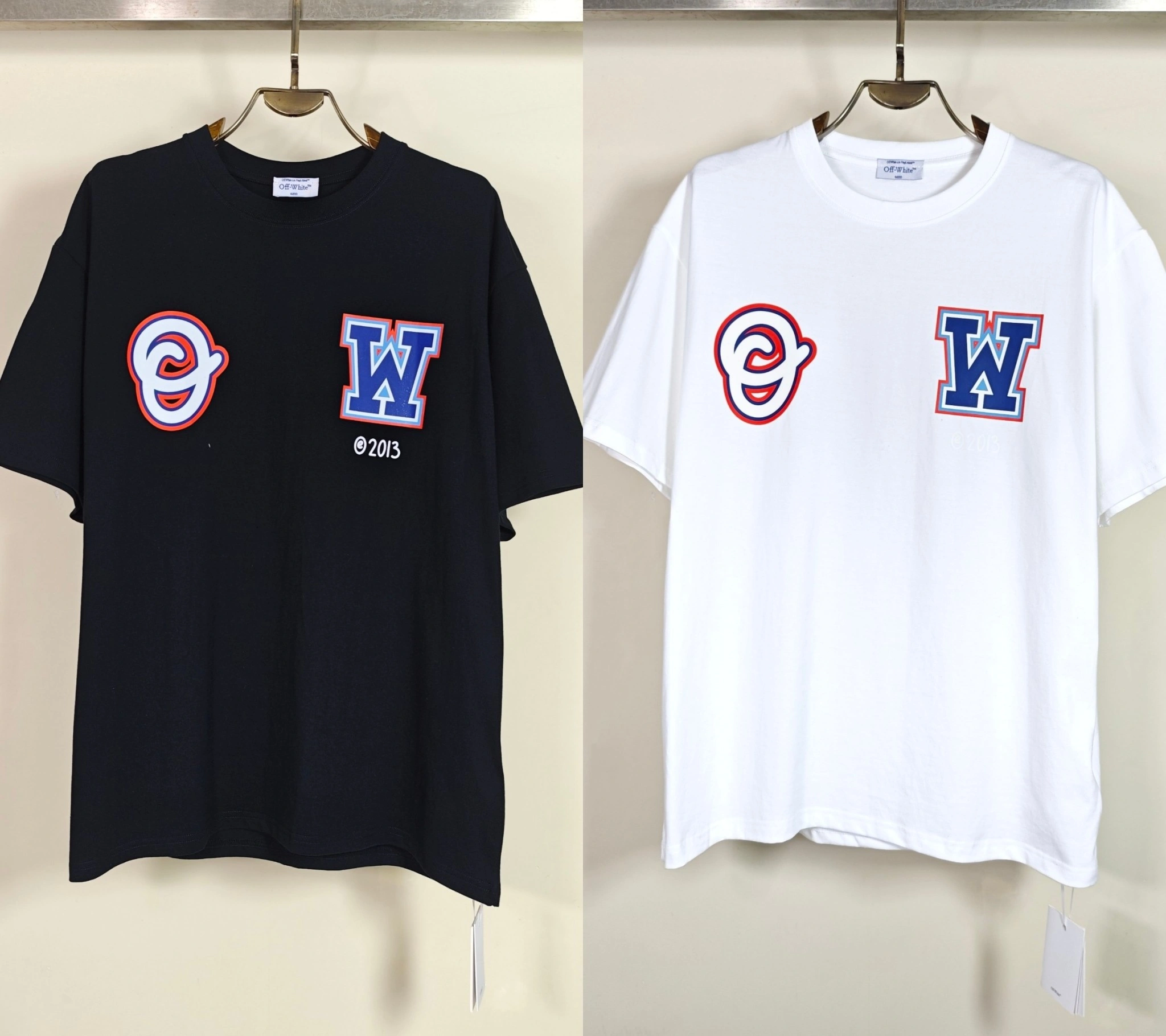 Gemini- Off Whit5 T shirt 2Colour item:E-FL29E1513-2