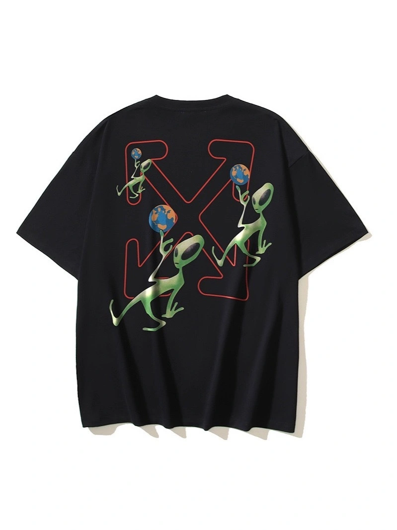 Gemini- Off Whit5 T shirt big cutting 2colour item:E-FL29H3022-2