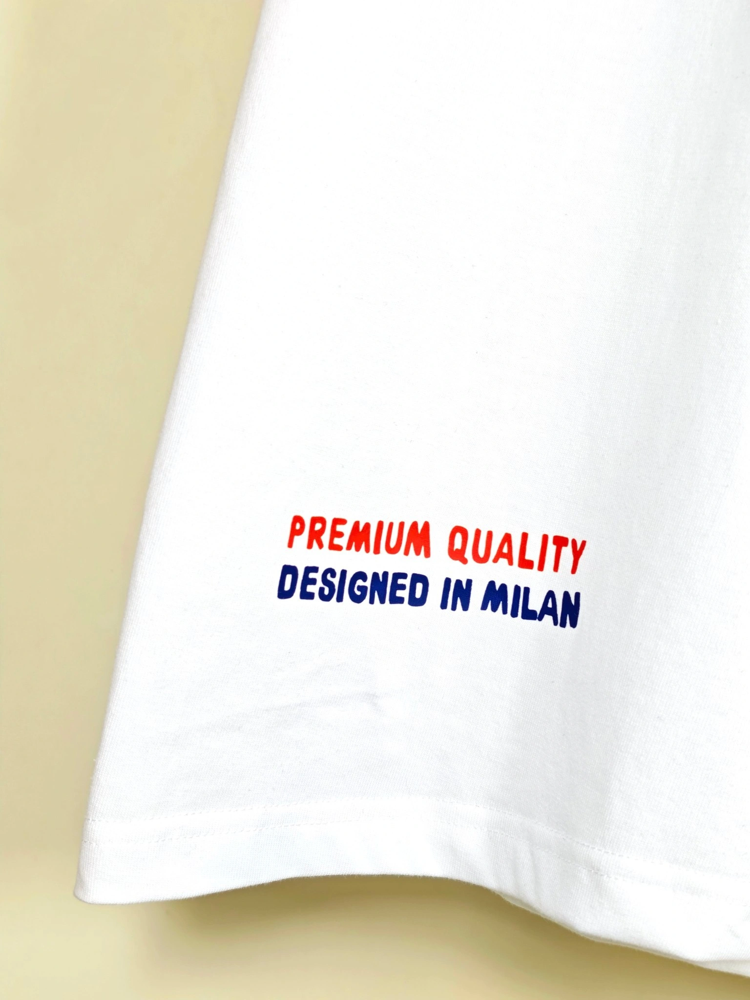 Gemini- Off Whit5 T shirt big cutting 2colour item:E-FL29H3023-2