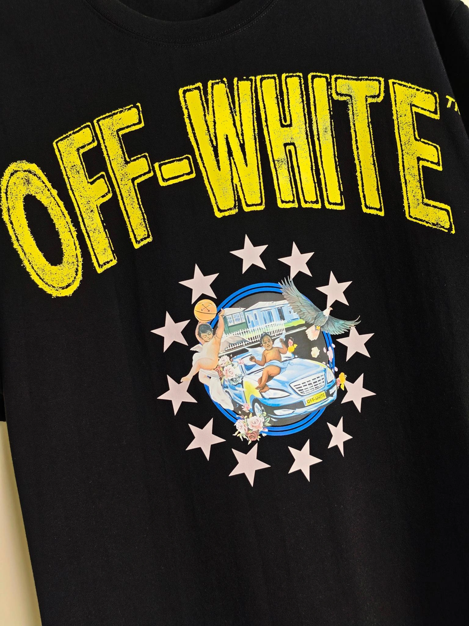Gemini- Off Whit5 T shirt big cutting 2colour item:E-FL29H3023-2