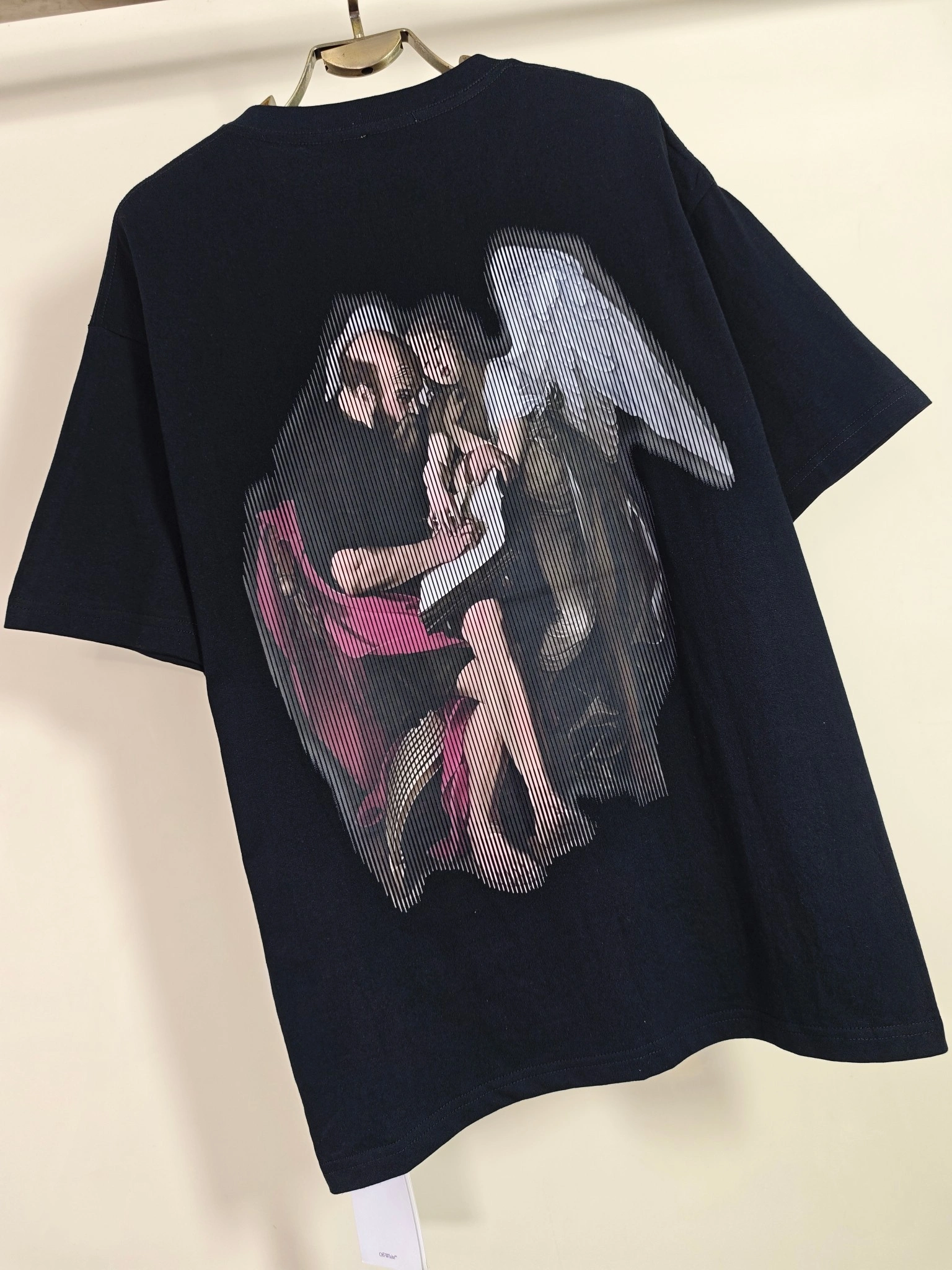 Gemini- Off Whit5 T shirt big cutting oversized 2colour item:E-FL29H3020-2