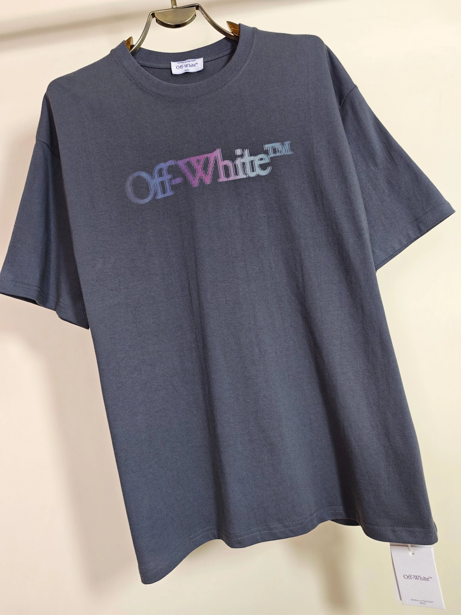 Gemini- Off Whit5 T shirt big cutting oversized 2colour item:E-FL29H3020-2