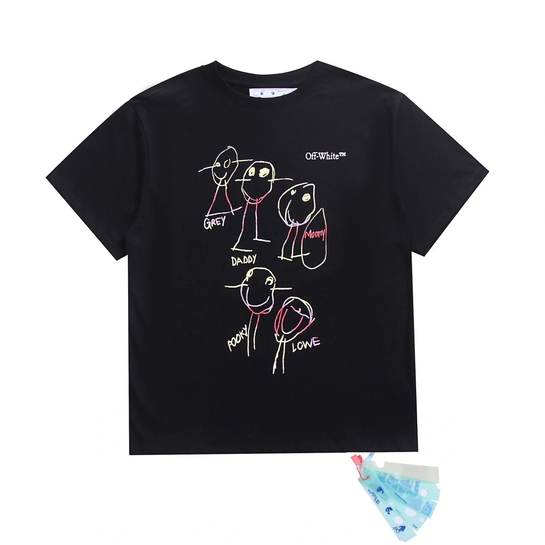 &Gemini- Off Whit5 T shirt oversized 2Colour item:D-FL29H0146-2