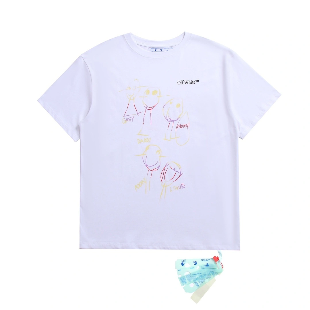 &Gemini- Off Whit5 T shirt oversized 2Colour item:D-FL29H0146-2