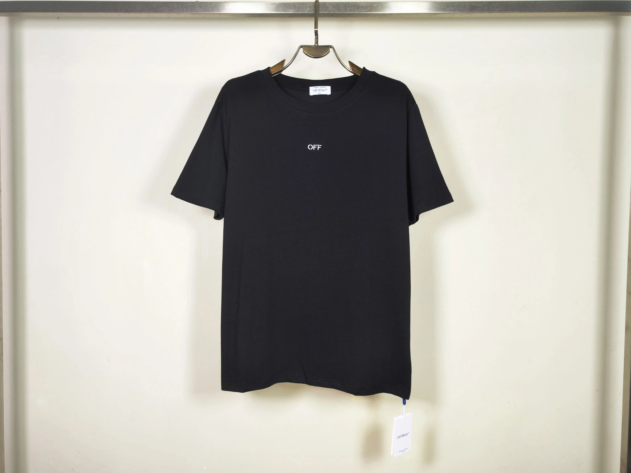 &Gemini- Off Whit5 embroidery T shirt 2Colour item:E-FL29E1516-2