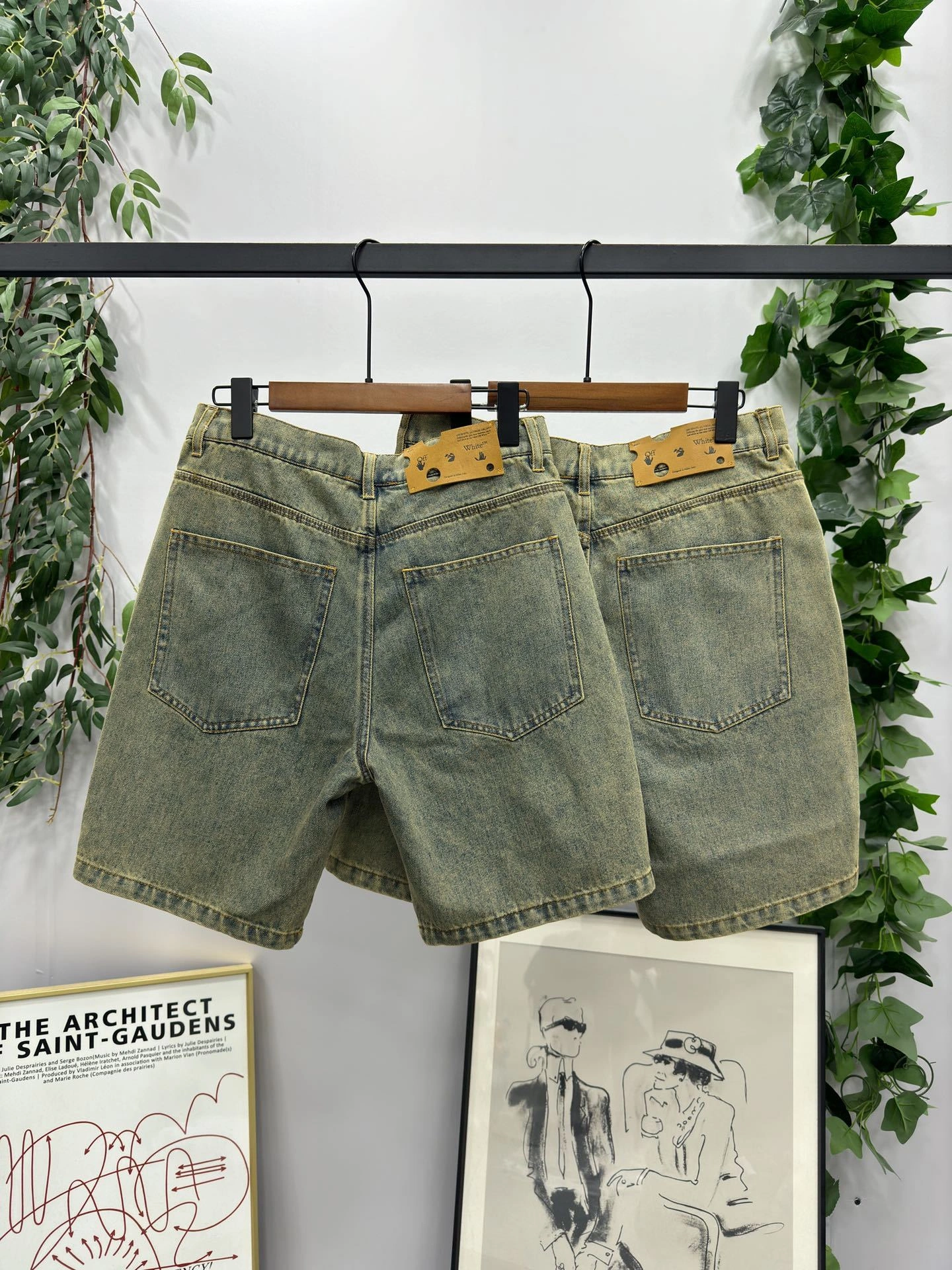 &&Gemini- Off Whit5 embroidery item:D-F524F2909
