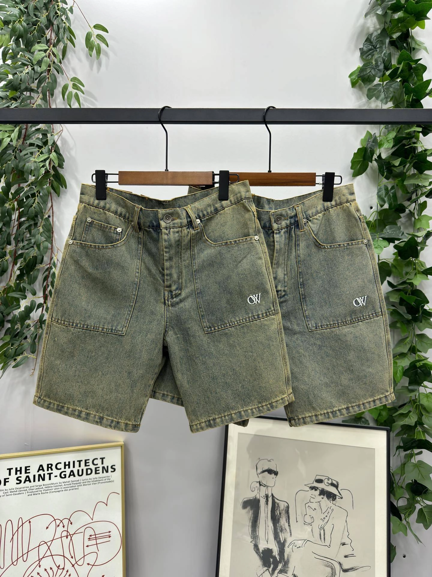 &&Gemini- Off Whit5 embroidery item:D-F524F2909