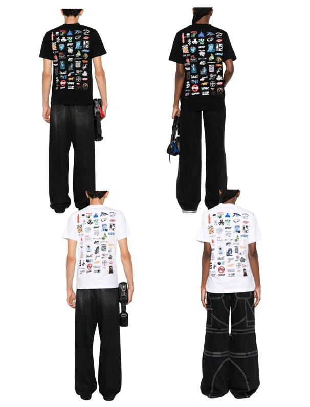 Gemini- Off Whit5 embroidery oversized 2colour item:D-F110G2704-2