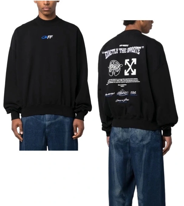 Gemini- Off Whit5 embroidery oversized item:D-F110J5522