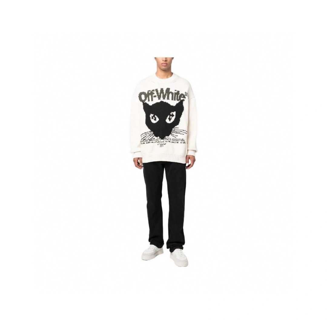 Gemini- Off Whit5 wool oversized item:D-F248K1910