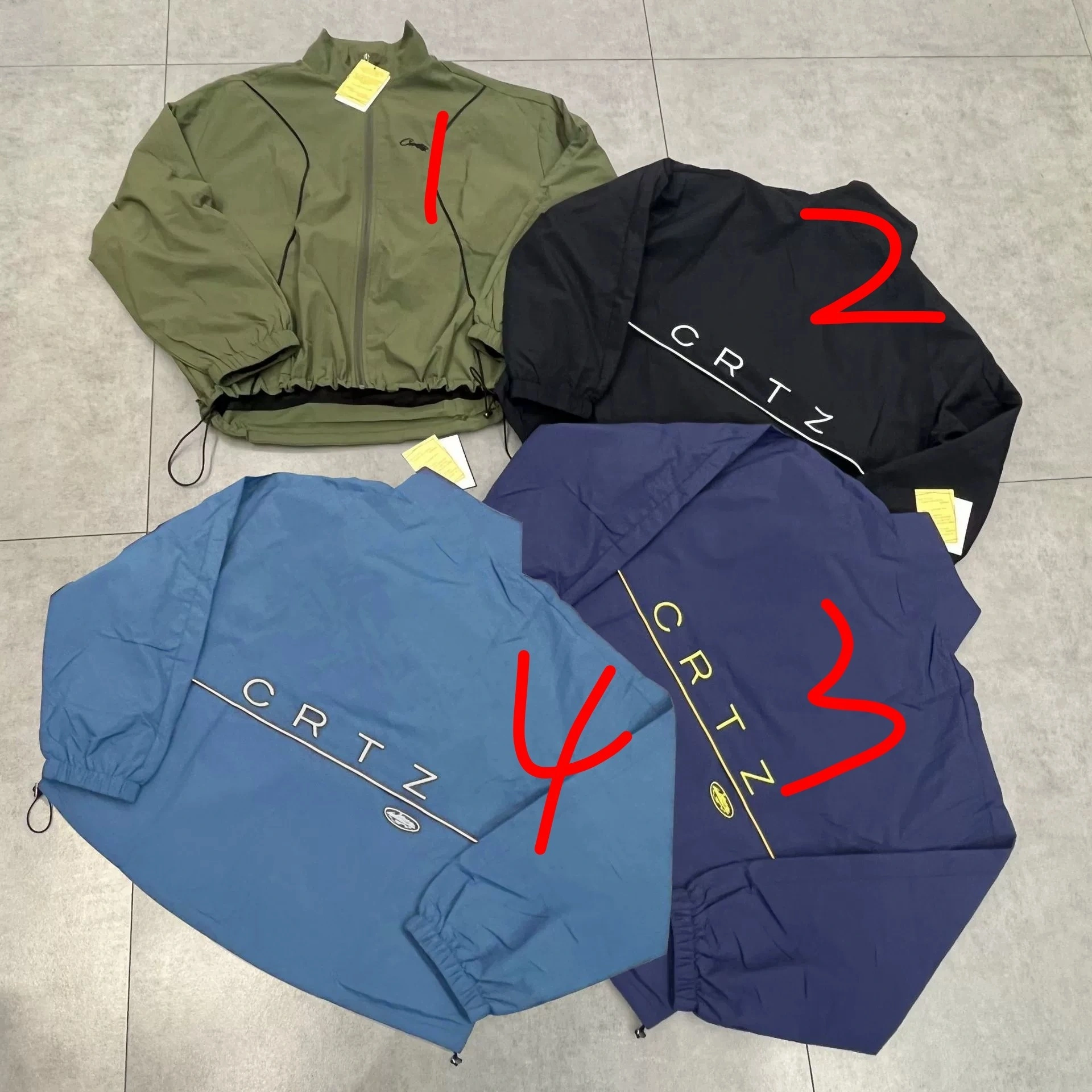Gemini--Other brands Corteiz 4colour item:E-FL31A0903-4