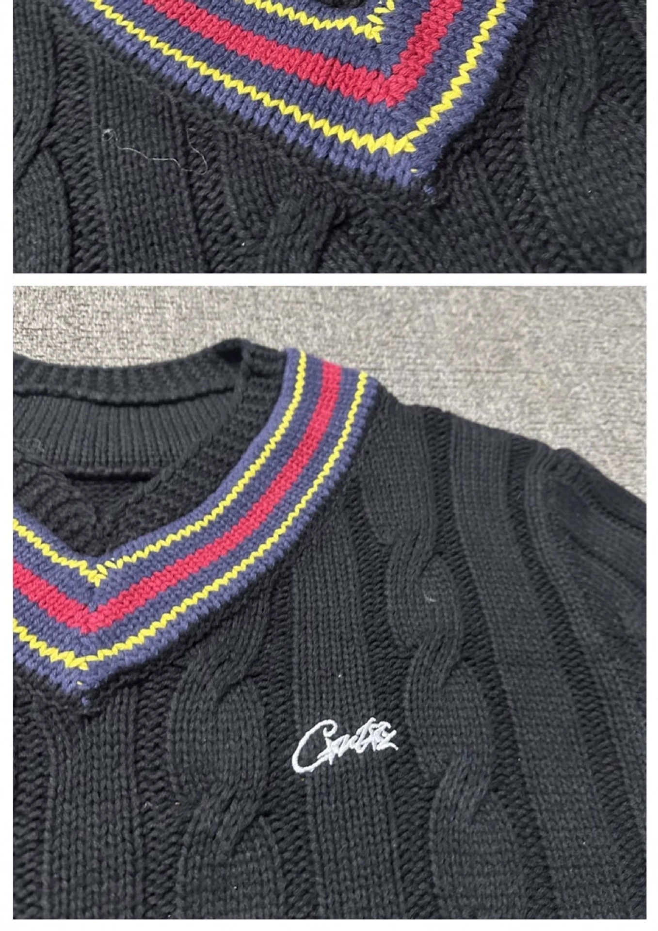 &Gemini--Other brands Corteiz embroidery oversized 2colour item:E-FL31A0905-2