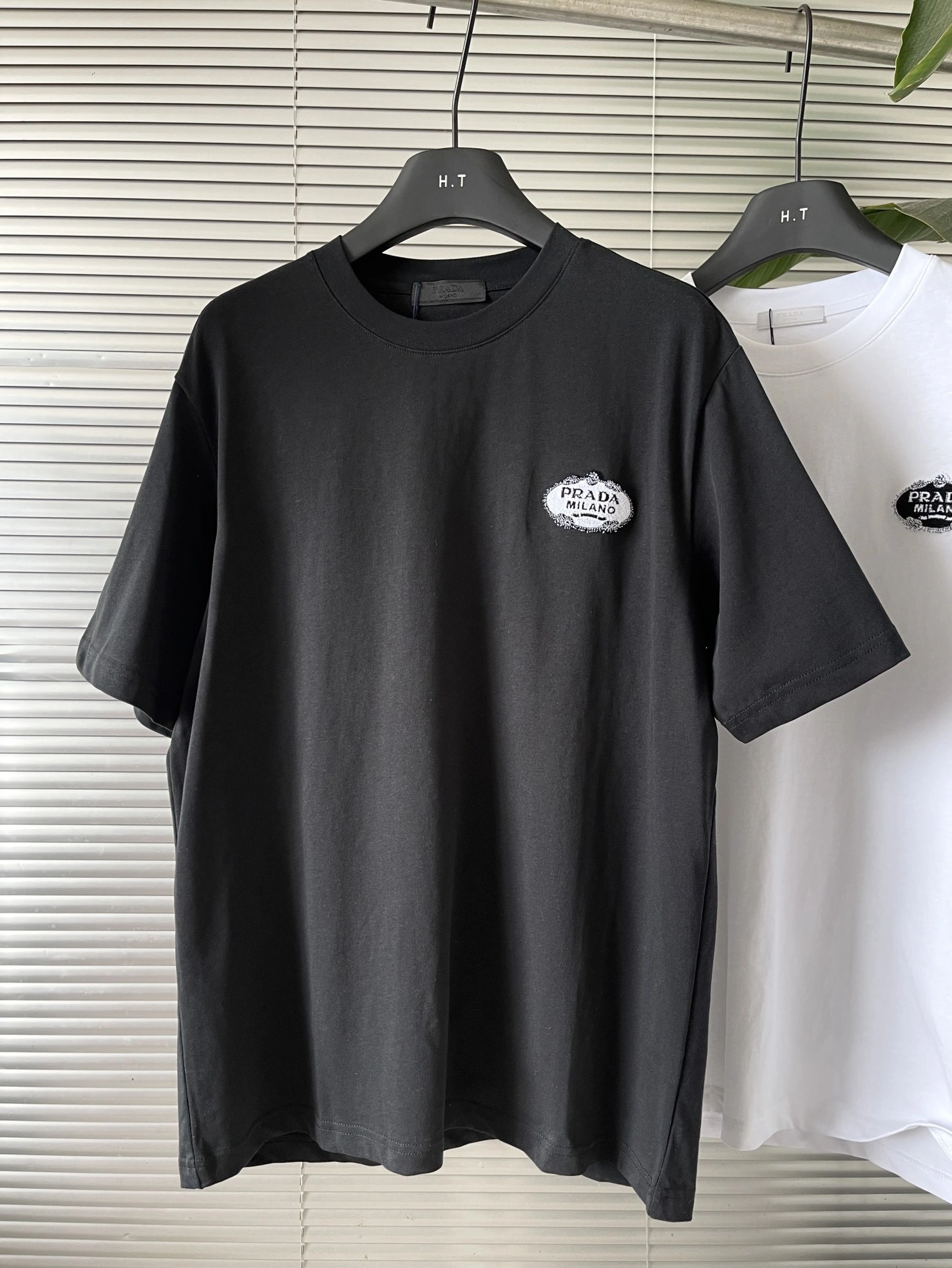 Gemini- Pr141 cotton tee 2Colour item:D-F524F0454-2