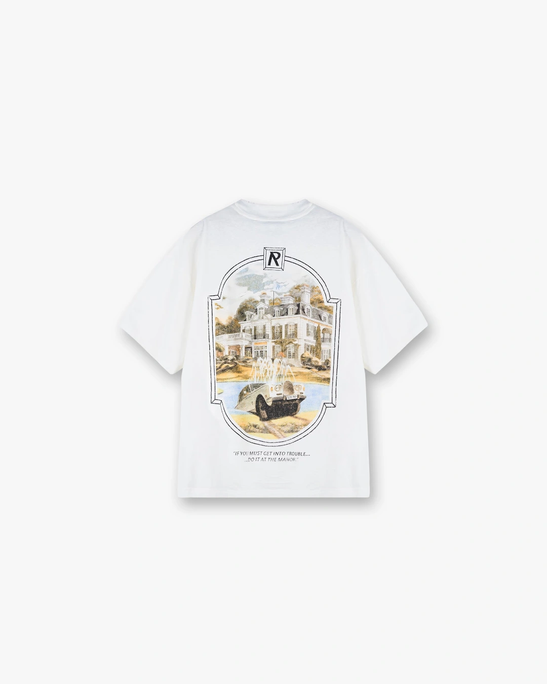 Gemini- R5pr5s59t Revere Manor T-Shirt oversized 2Colour item:E-F402H0509-2