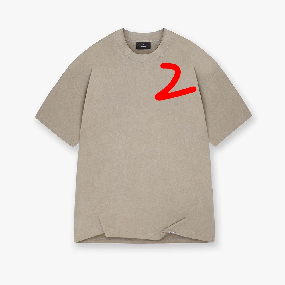 Gemini- R5pr5s59t embroidery oversized 2Colour item:E-FL44E1710-2