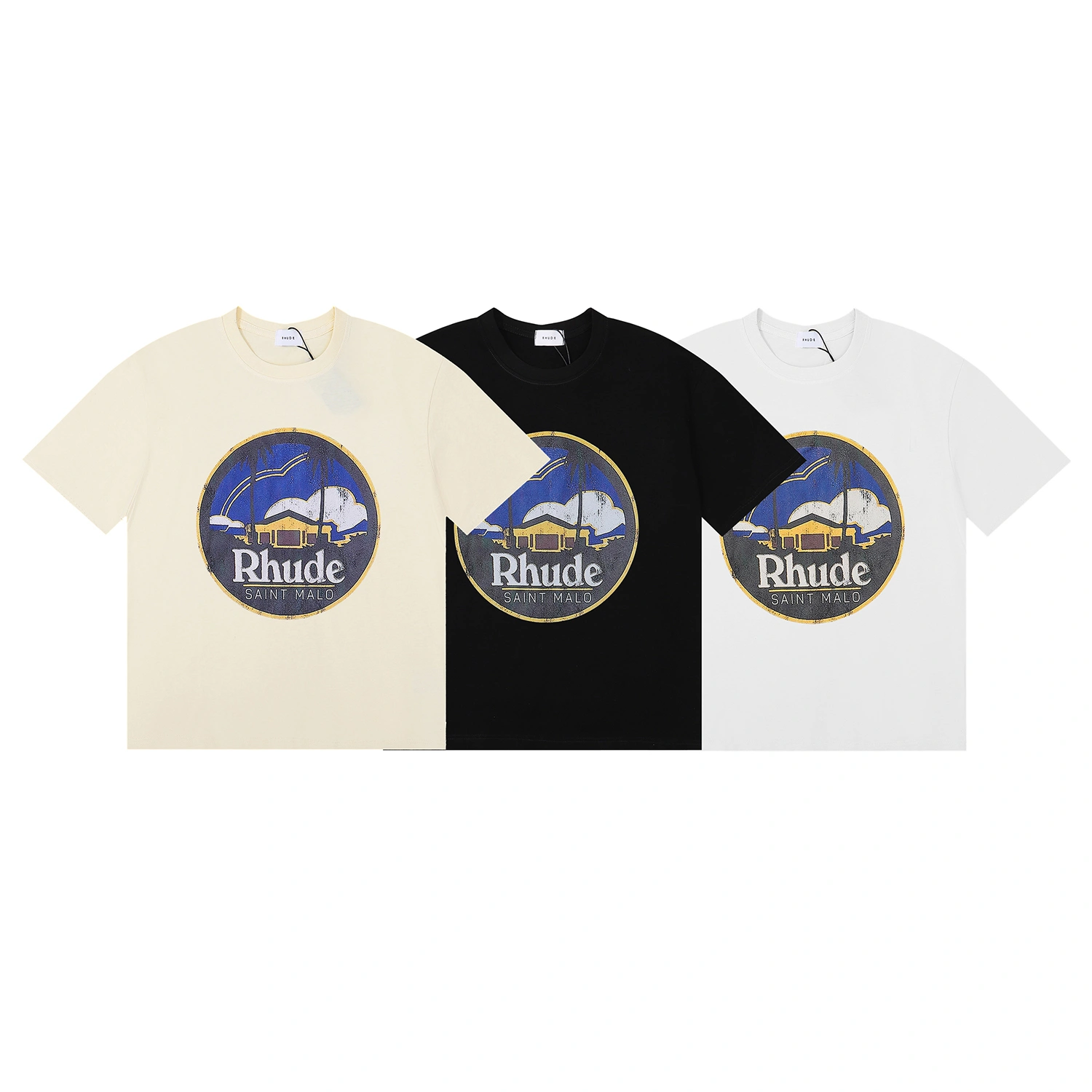 Gemini--Rhude cotton 3colour item:D-F324E2301-3