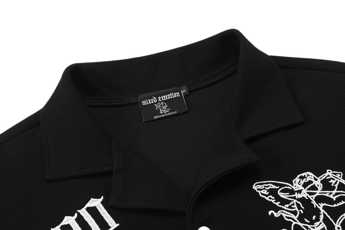 Gemini- S1i9t embroidery oversized 3Colour item:E-F000J3809-3