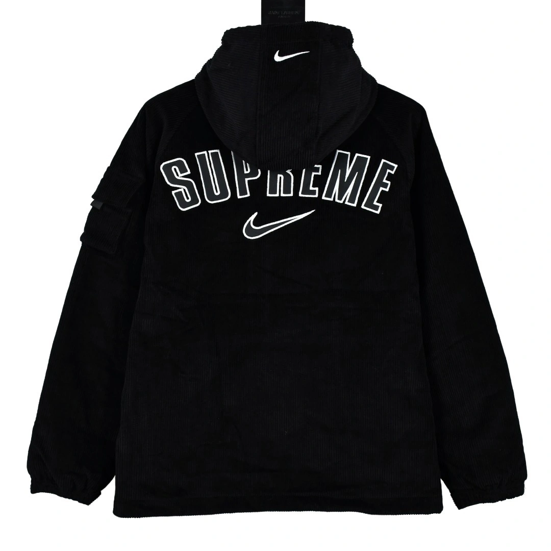 &Gemini- S575 22FW Arc Corduroy Hooded Jacket item:D-F310J2889H