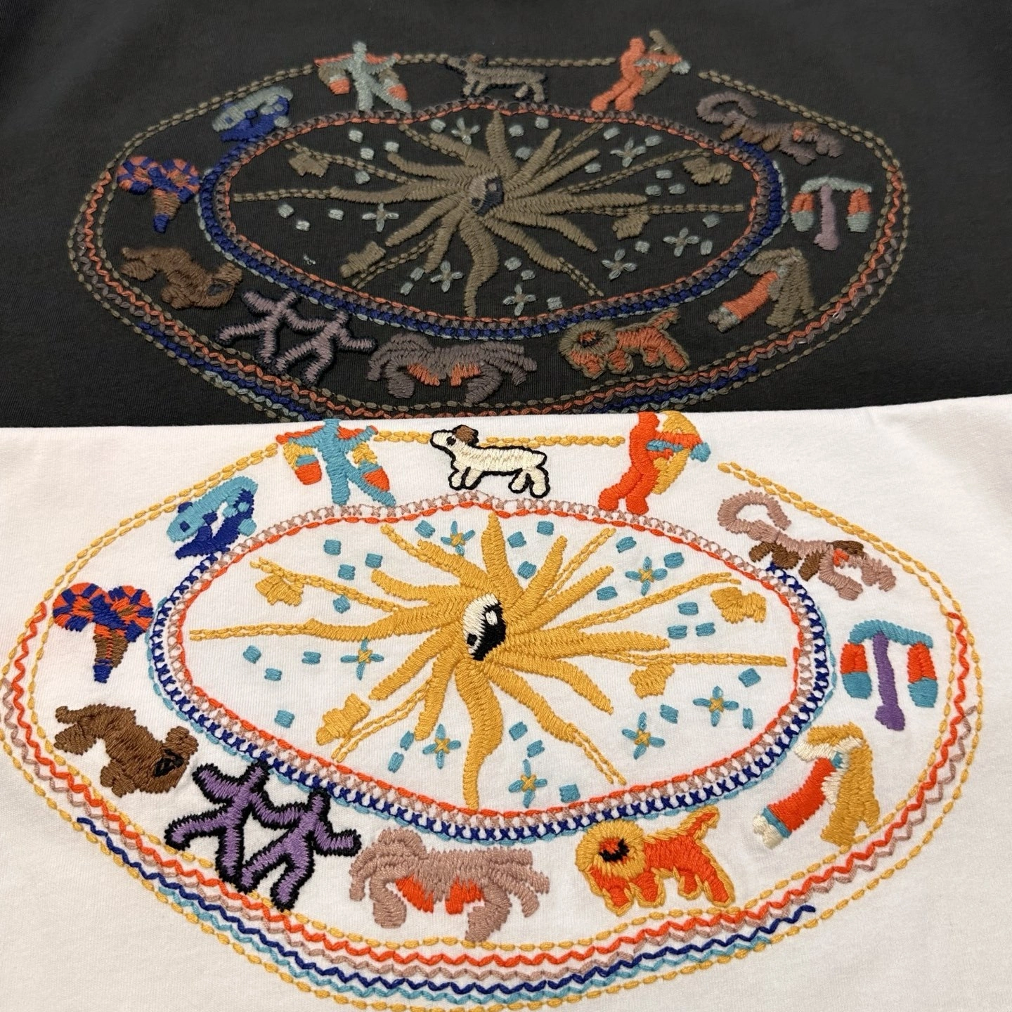 Gemini- S575 Embroidery oversize 2Colour item:E-F468G2118-2