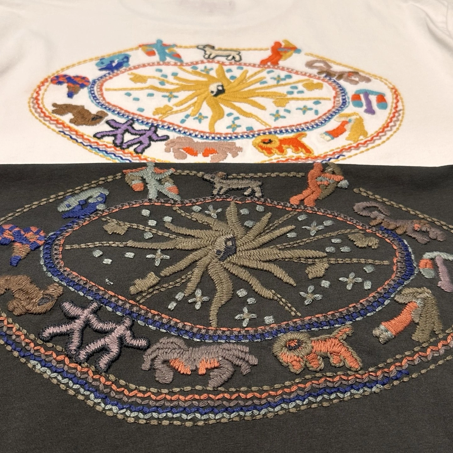 Gemini- S575 Embroidery oversize 2Colour item:E-F468G2118-2